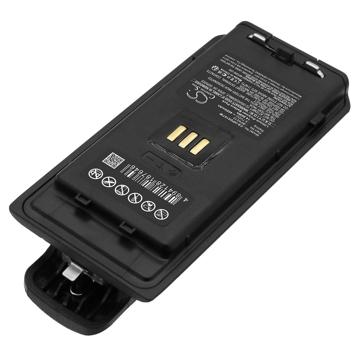 3.7V, Li-Polymer, 4000mAh, Two-Way Radio battery fits Hytera, Bp4010, Ap510, Ap515, 14.8Wh Two-Way Radio Cameron Sino Technology Limited