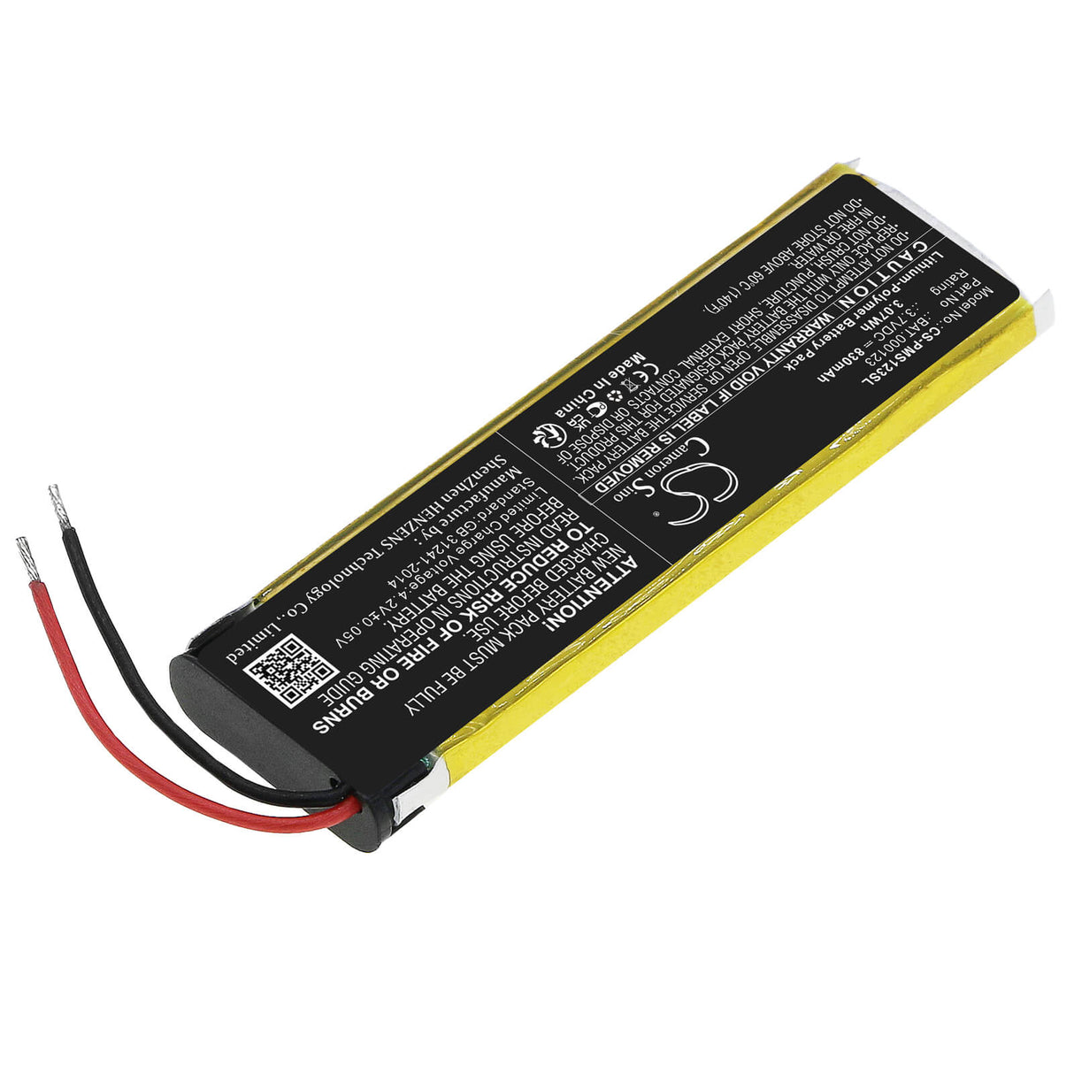 3.7v, Li-polymer, 830mah, Battery Fits Philip Morris Iqos 3.0 Multi, 3.07wh E-cigarette Cameron Sino Technology Limited