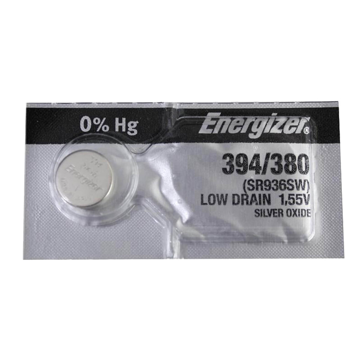 380 - Sr936w 1.55 Volt Silver Oxide Battery Replacement Coin Cell Batteries Maxell