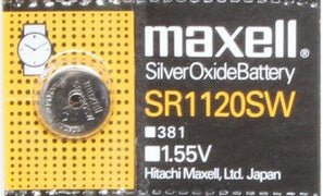 381 - Sr1120sw 1.55 Volt Silver Oxide Battery Replacement Coin Cell Batteries Maxell