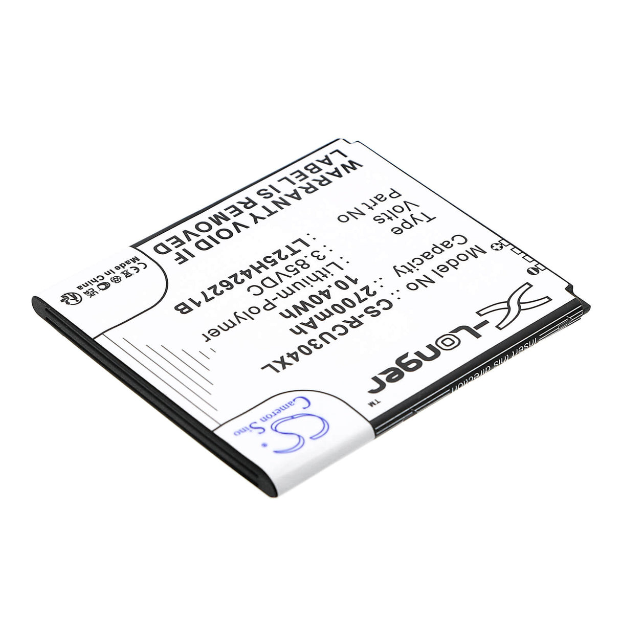3.85V, Li-Polymer, 2700mAh, SmartPhone battery fits Blu, At&t, Wiko, Cricket, Lt25h426271b, Calypso, Radiant Core, 10.4Wh Mobile, SmartPhone Cameron Sino Technology Limited (Smartphone)