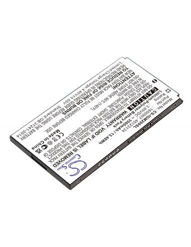 3,85V, Li-Polymer, 3500mAh, Batterie Hotspot compatible avec Inseego, 1600007, 5g Mifi M2000, 5g Mifi M2100, 13,48Wh Hotspot Cameron Sino Technology Limited