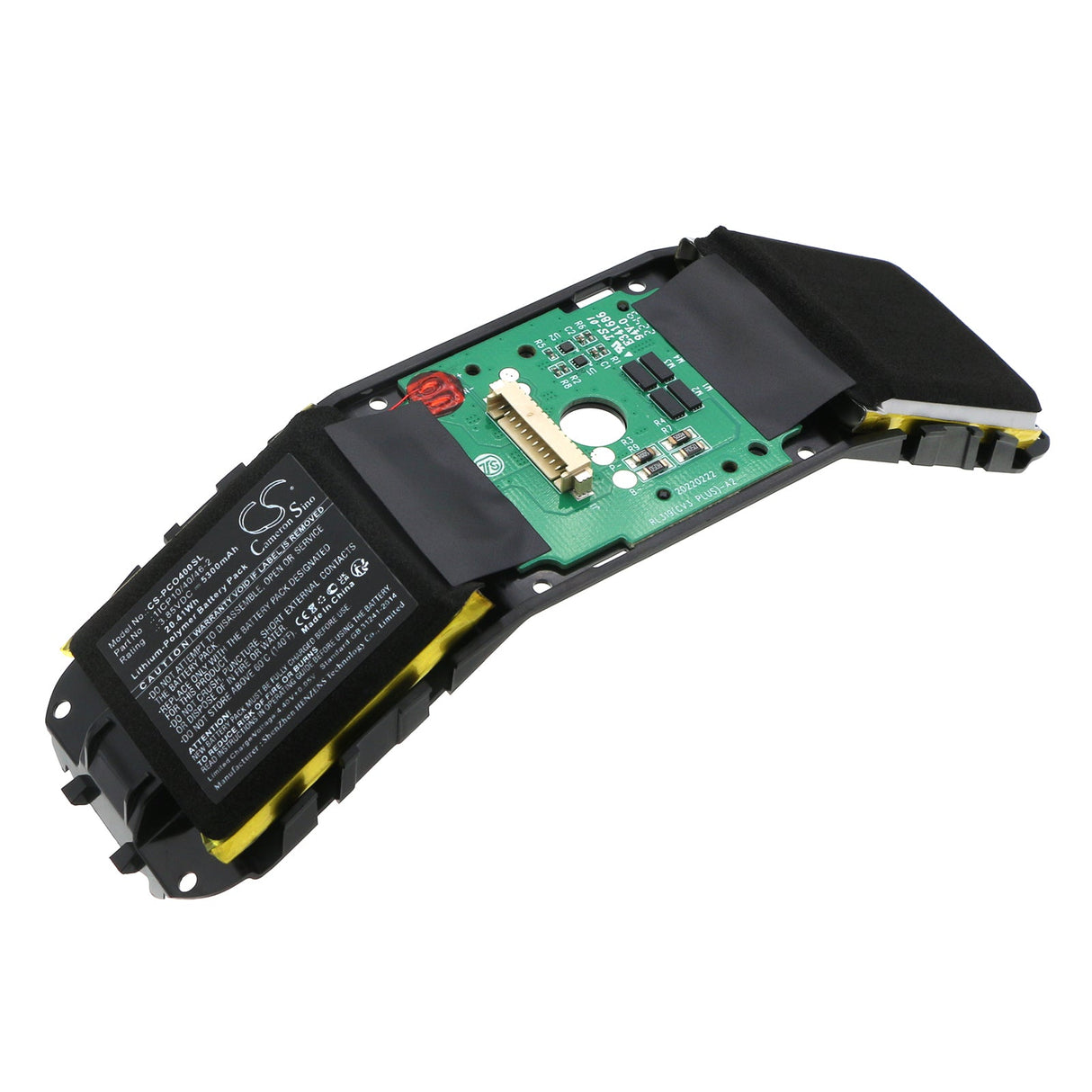 3,85V, Li-Polymer, 5300mAh, batterie VR compatible Pico, 4, 20,41Wh VR Cameron Sino Technology Limited