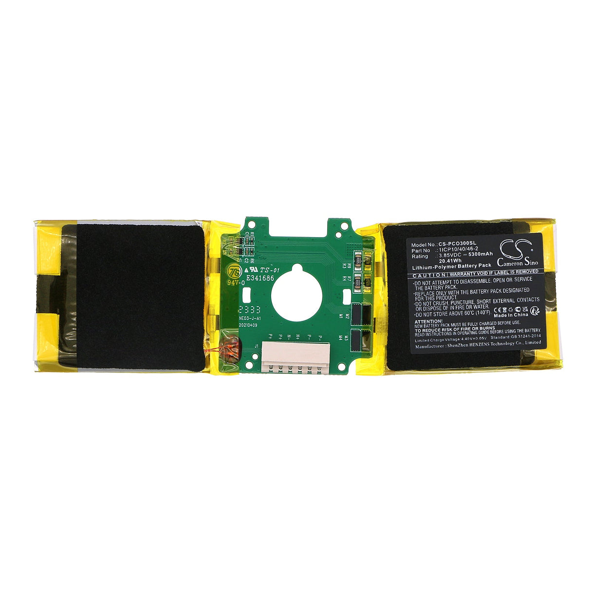 3,85V, Li-Polymère, 5300mAh, batterie VR s'adapte à Pico, Neo3, Neo3-1, 20,41Wh VR Cameron Sino Technology Limited
