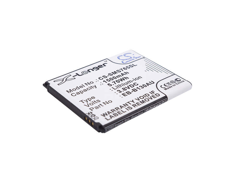 3.8V, Li-ion, 1500mAh, batterie de smartphone compatible avec Samsung, Eb-b130ae, Greatcall Touch 3, Jitterbug Touch 3, 5.7Wh Mobile, Smartphone Cameron Sino Technology Limited (Smartphone)
