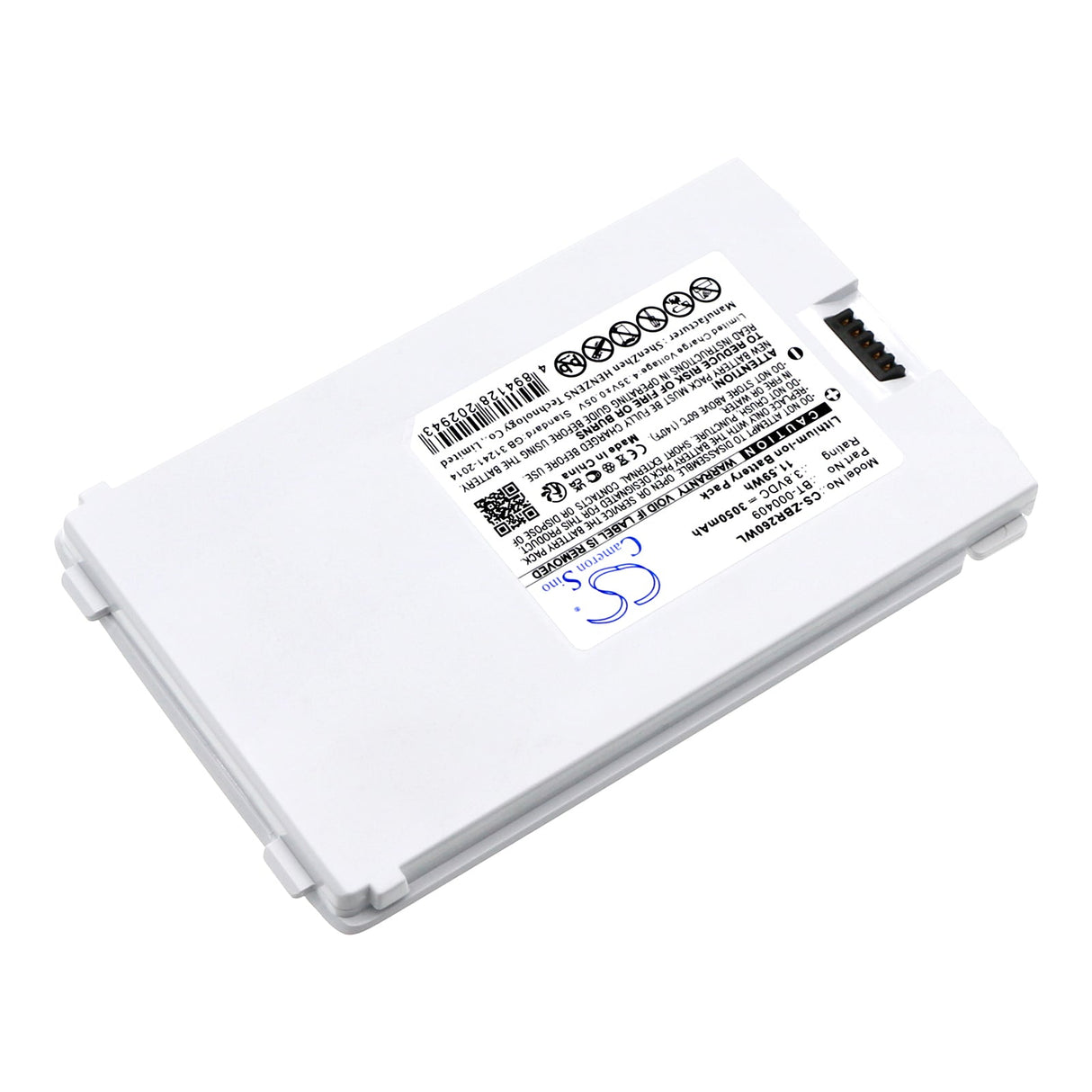 3.8v, Li-ion, 3050mah, Barcode scanner battery Fits Zebra Tc21, Tc210, 11.59wh Barcode Scanner Cameron Sino Technology Limited