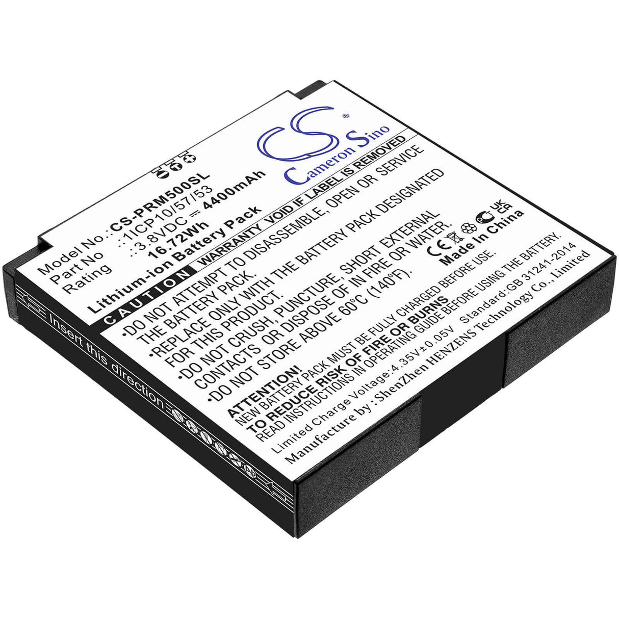 3.8v, Li-ion, 4400mah, Battery Fit's Purism, Librem 5, 16.72wh Batteries for Electronics Cameron Sino Technology Limited (Suspended)