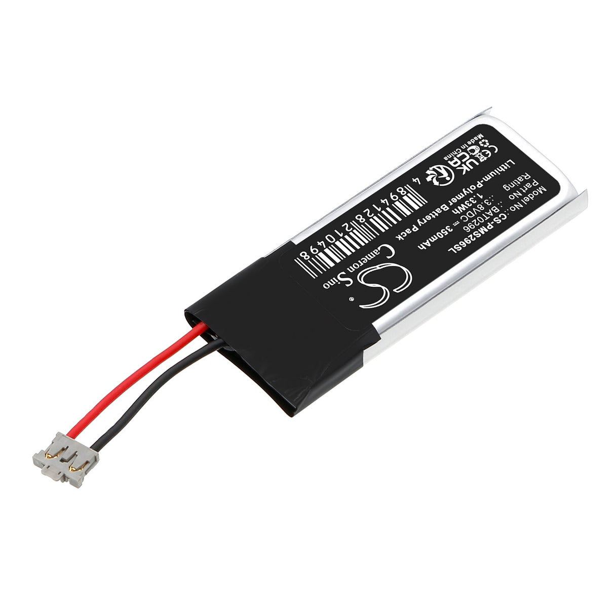 3.8V, Li-Polymer, 350mAh, E-cigarette battery fits Philip Morris, Iqos, 1.33Wh E-cigarette Cameron Sino Technology Limited