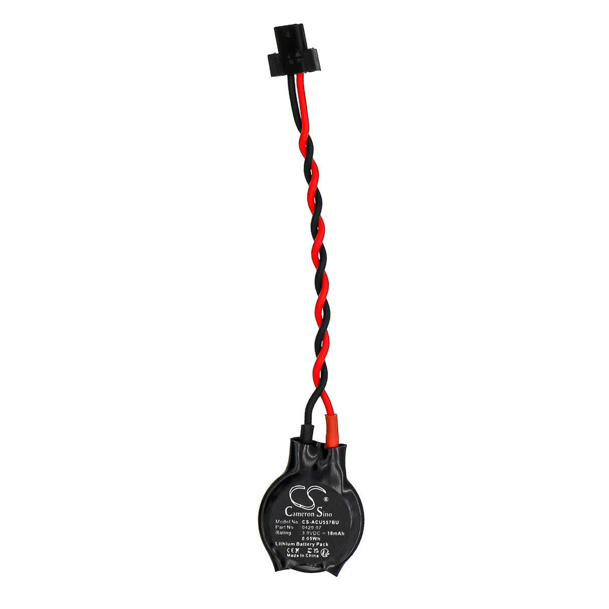 3V, Lithium, 18mAh, CMOS / BackUp battery fits Acer, Aspire 5570, 0.05Wh CMOS / BackUp Cameron Sino Technology Limited