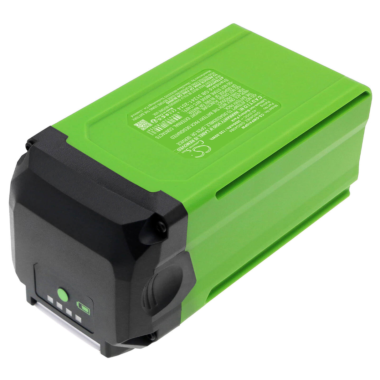 40.0V, Li-ion, 3000mAh, Gardening Tools battery fits Greenworks, Gwg40b2, & 12" String Trimmer Combo Kit, 1306202az, 120.00Wh Gardening Tools Cameron Sino Technology Limited (Dangerous Goods)