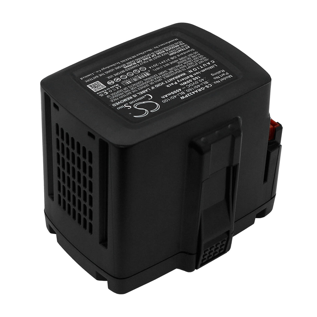 40.0V, Li-ion, 4000mAh, Lawn Mowers battery fits Gardena, 28311, 115ihd45, 115il, 160.00Wh Lawn Mowers Cameron Sino Technology Limited (Dangerous Goods)
