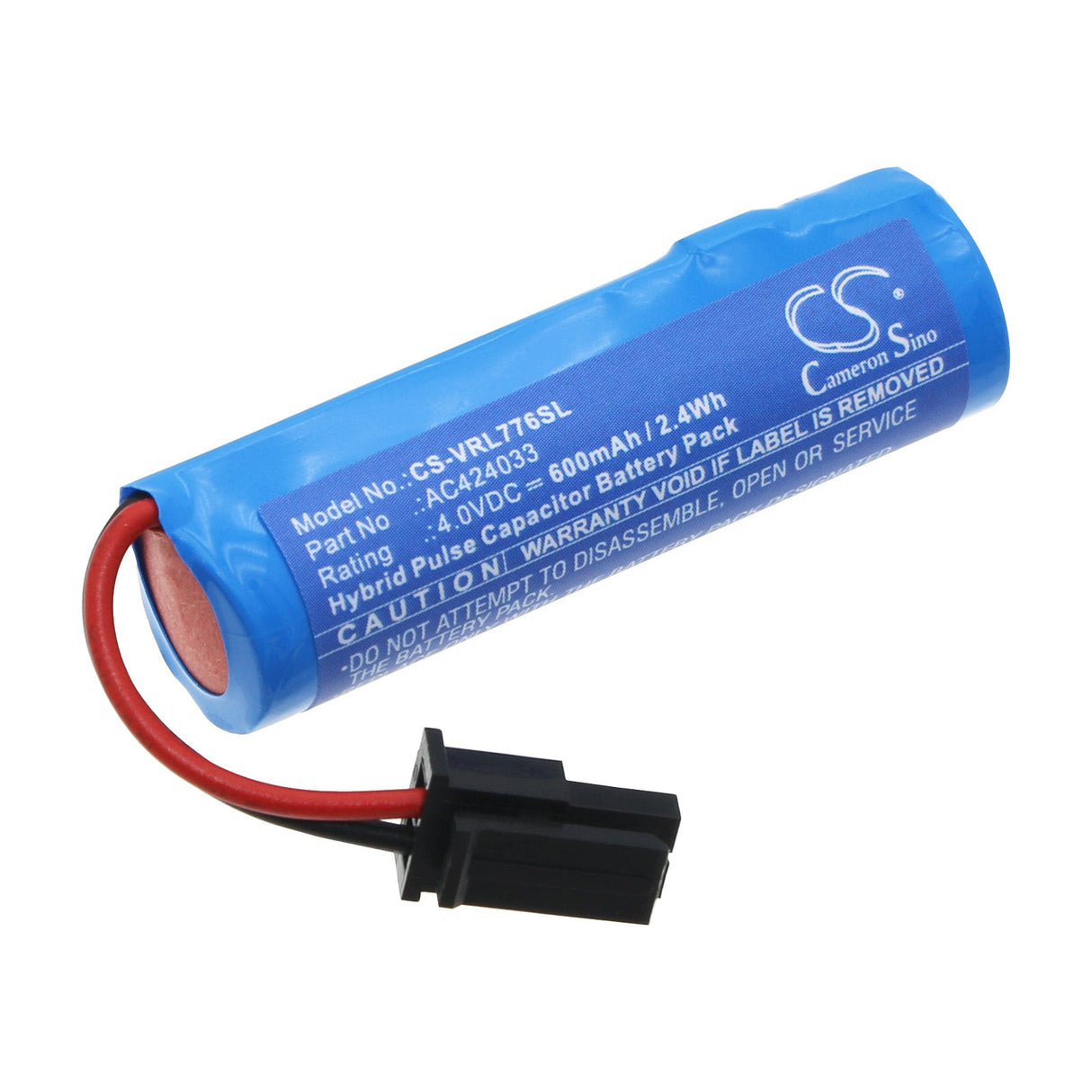 4.0V, HPC, 600mAh Siren Alarm Battery fits Volvo, S60 Cc 2016 - 2018, S60 Ii 2014 - 2018, 2.4Wh Siren Alarm Cameron Sino Technology Limited