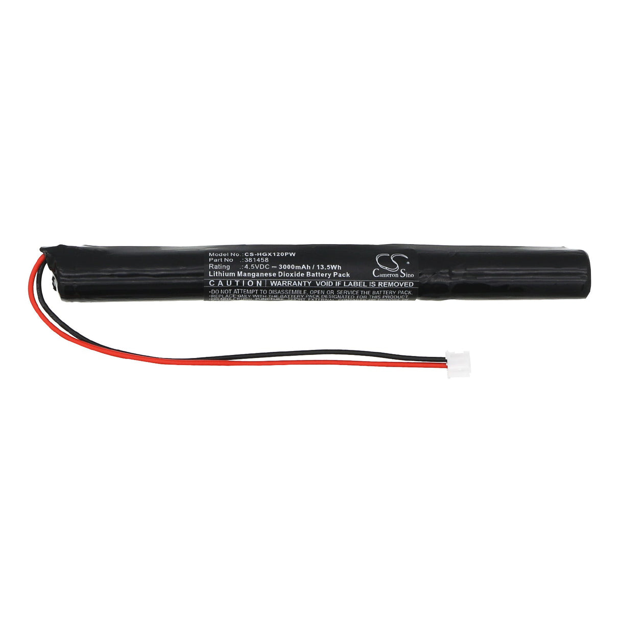 4.5V, Li-MnO2, 3000mAh, batterie d'outils électriques s'adapte à Hilti, 381458, 120-me, Gx 120 Me, 13.5Wh Outils électriques Cameron Sino Technology Limited (Outils électriques)