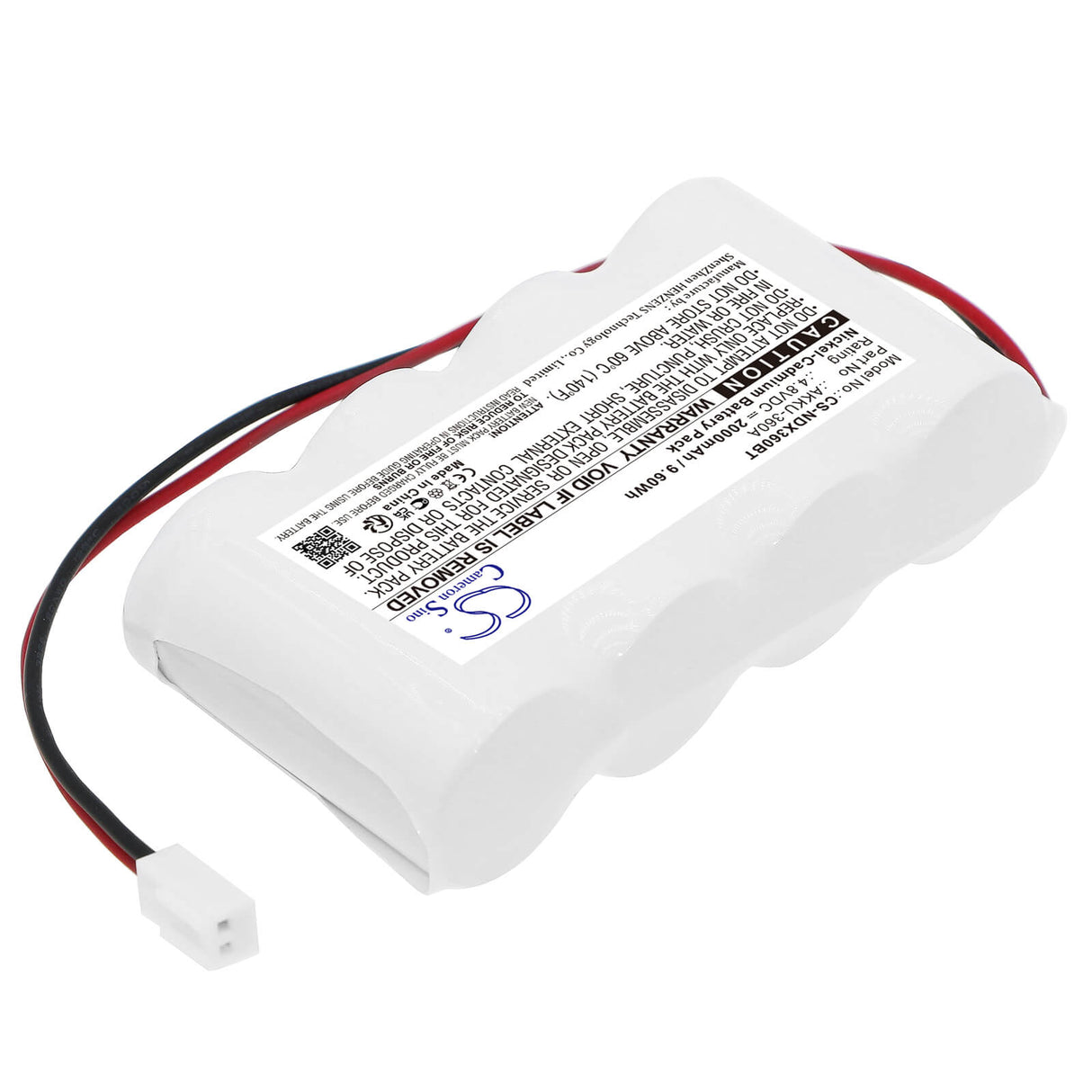 4.8v, Ni-cd, 2000mah, Alarm Battery Fits Indexa, 32094, 9000asd, 9.60wh Alarm System Cameron Sino Technology Limited