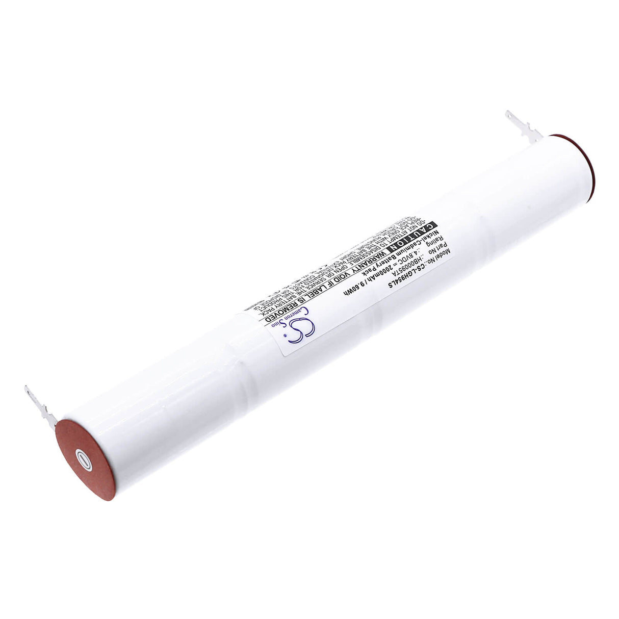 4,8V, Ni-CD, 2000mAh, batterie d'éclairage d'urgence compatible avec Legrand, Hb00095ta, 61884, 9342819, 9,60Wh Éclairage d'urgence Cameron Sino Technology Limited