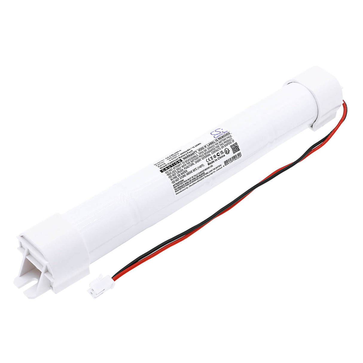 4.8V, Ni-CD, 4000mAh, batterie d'éclairage d'urgence compatible avec Cameron Sino Technologies, CS-EML588LS, 19.20Wh Éclairage d'urgence Cameron Sino Technology Limited