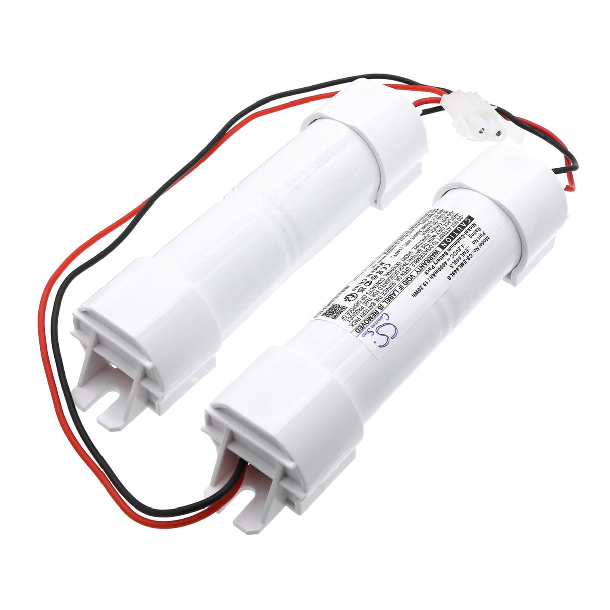 4.8V, Ni-CD, 4000mAh, batterie d'éclairage de secours compatible avec Cameron Sino Technologies, CS-EML449LS, 19.20Wh Éclairage de secours Cameron Sino Technology Limited