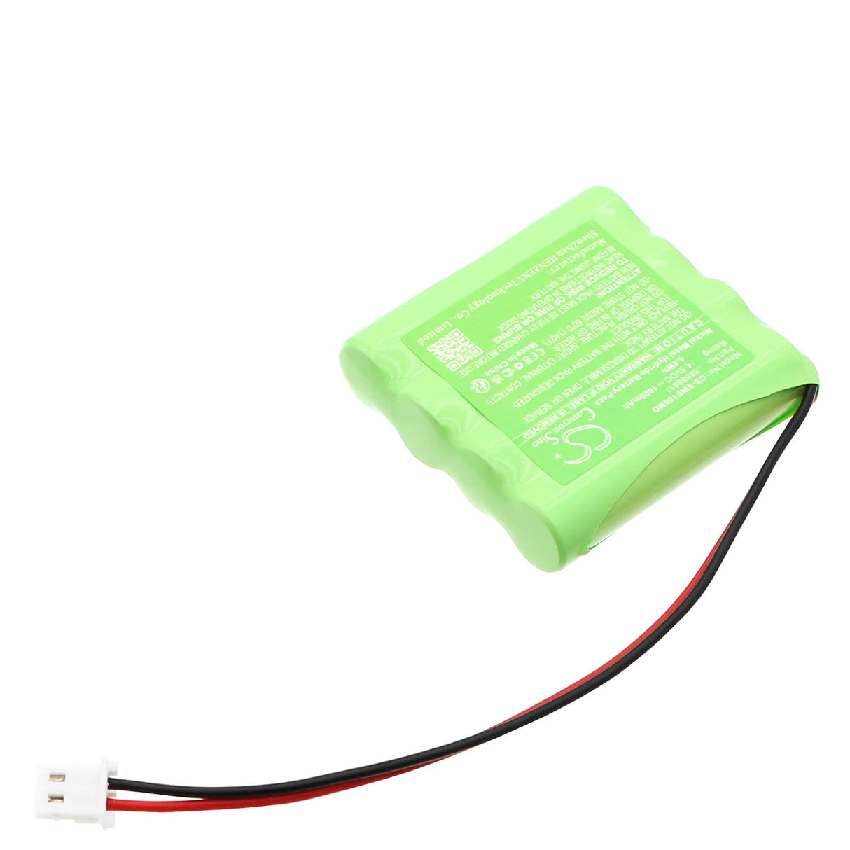 4.8V, Ni-MH, 1000mAh, Batterie médicale compatible avec Schwa, 88888811, Eco 2, 4.8Wh Médical Cameron Sino Technology Limited (Médical)