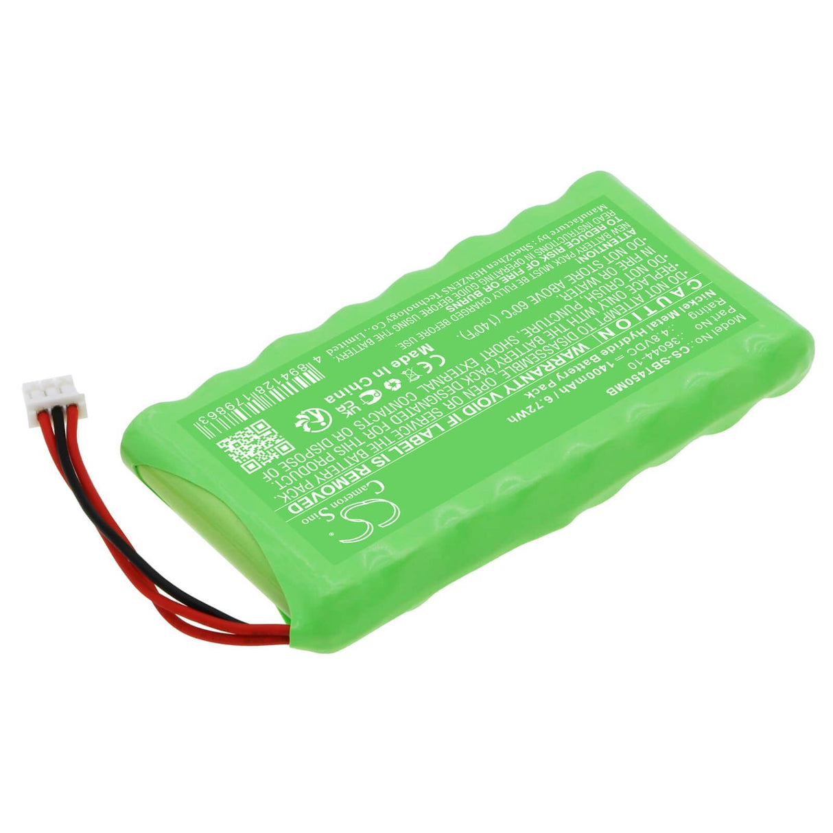 4.8v, Ni-mh, 1400mah, Batterie Babyphone Compatible avec Summer Baby Pixel Z, 6.72wh BabyPhone Cameron Sino Technology Limited