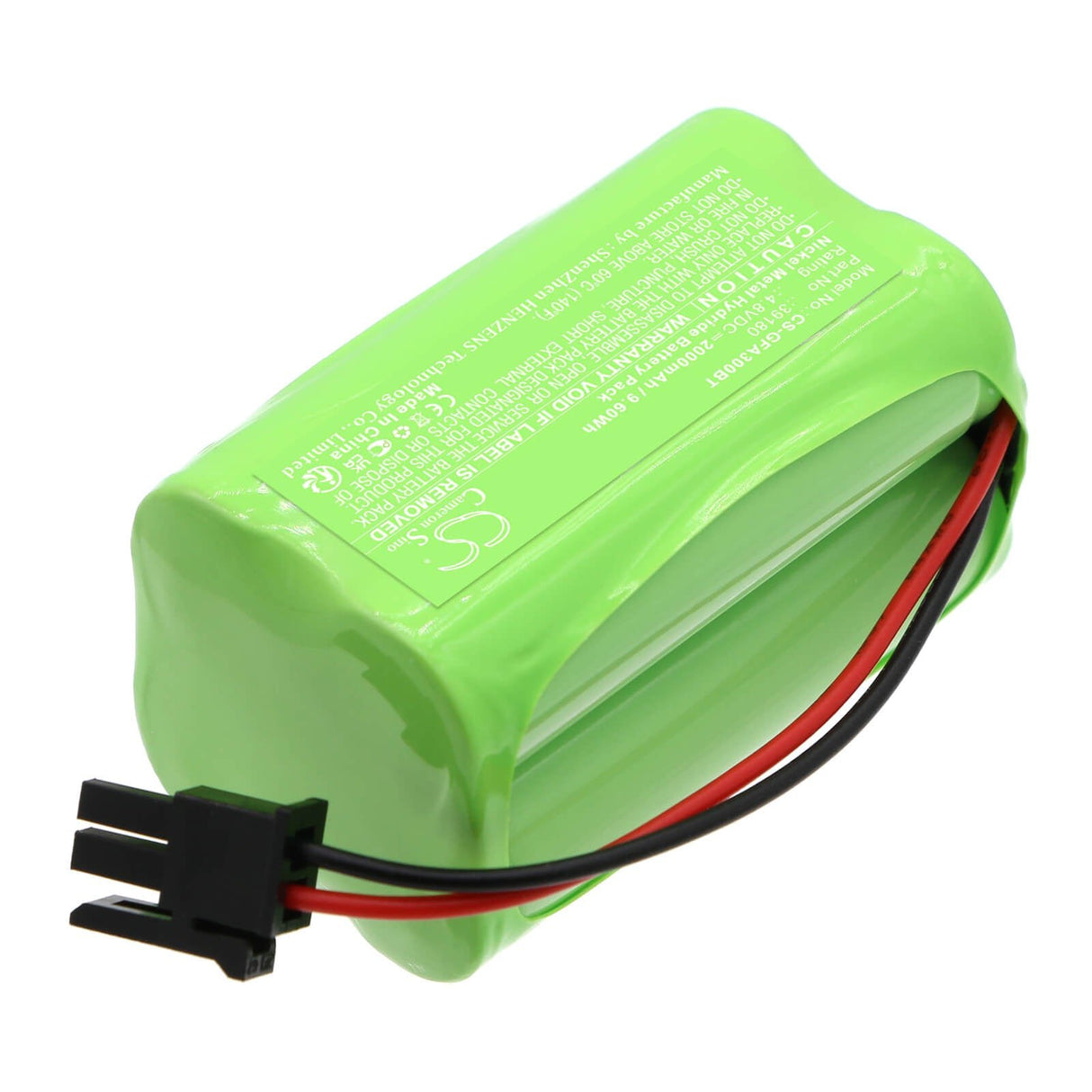 4.8v, Ni-mh, 2000mah, Alarm Battery Fits Grothe, Fa30, Fa30-az, 9.60wh Alarm System Cameron Sino Technology Limited