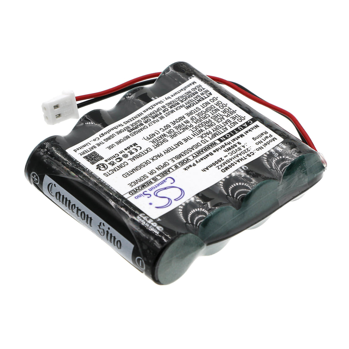 4.8V, Ni-MH, 2000mAh, Batterie médicale compatible avec I-tech, 11205-c, Evo Ii, Mag1000 2018, 9.60Wh Médical Cameron Sino Technology Limited (Médical)