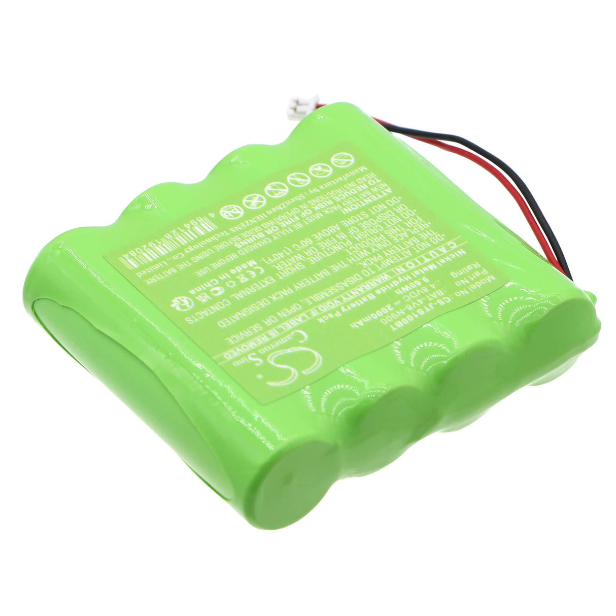 4.8v, Ni-mh, 2000mah, Alarm Battery Fits Jablotron, Ja-100 Signal Repeater, 9.60wh Alarm System Cameron Sino Technology Limited