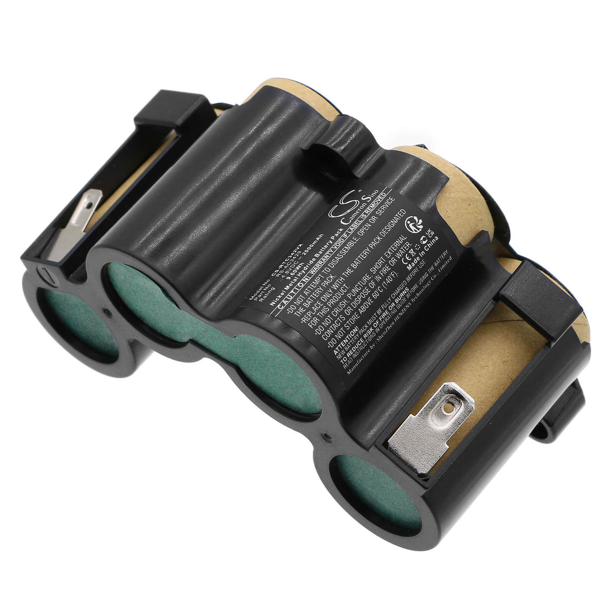 4.8V, Ni-MH, 2000mAh, Vacuum battery fits Tefal, Moulinex, Mx422901, Mx422901/2d0, Mx4423wa/2d0, 9.60Wh Vacuum Cameron Sino Technology Limited