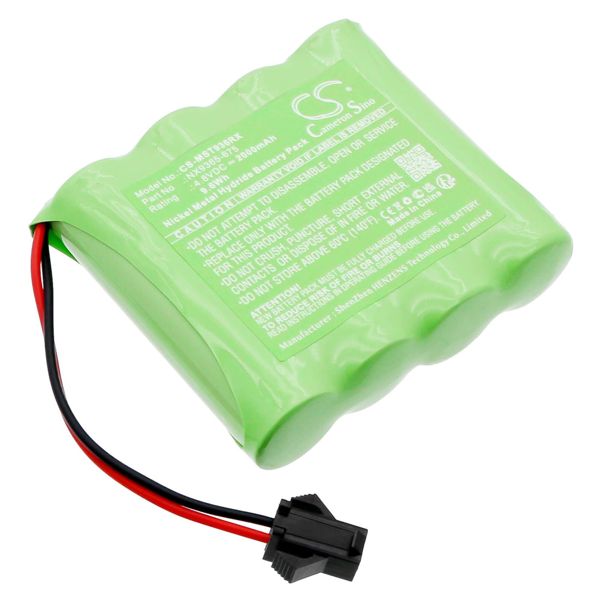4.8v, Ni-mh, 2000mah, Toy Car Battery Fits Monster Truck Rock Crawler, 9.6wh Cars Cameron Sino Technology Limited