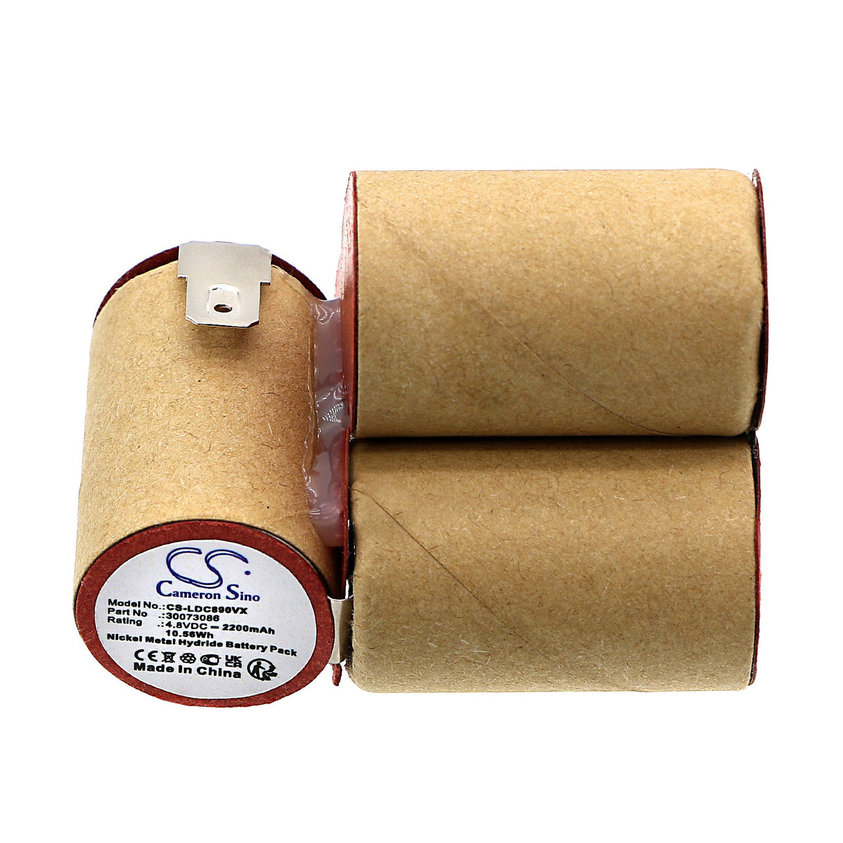 4.8V, Ni-MH, 2200mAh, Vacuum Battery fits Leifheit, 89022, Powermax 11920, 10.56Wh Vacuum Cameron Sino Technology Limited