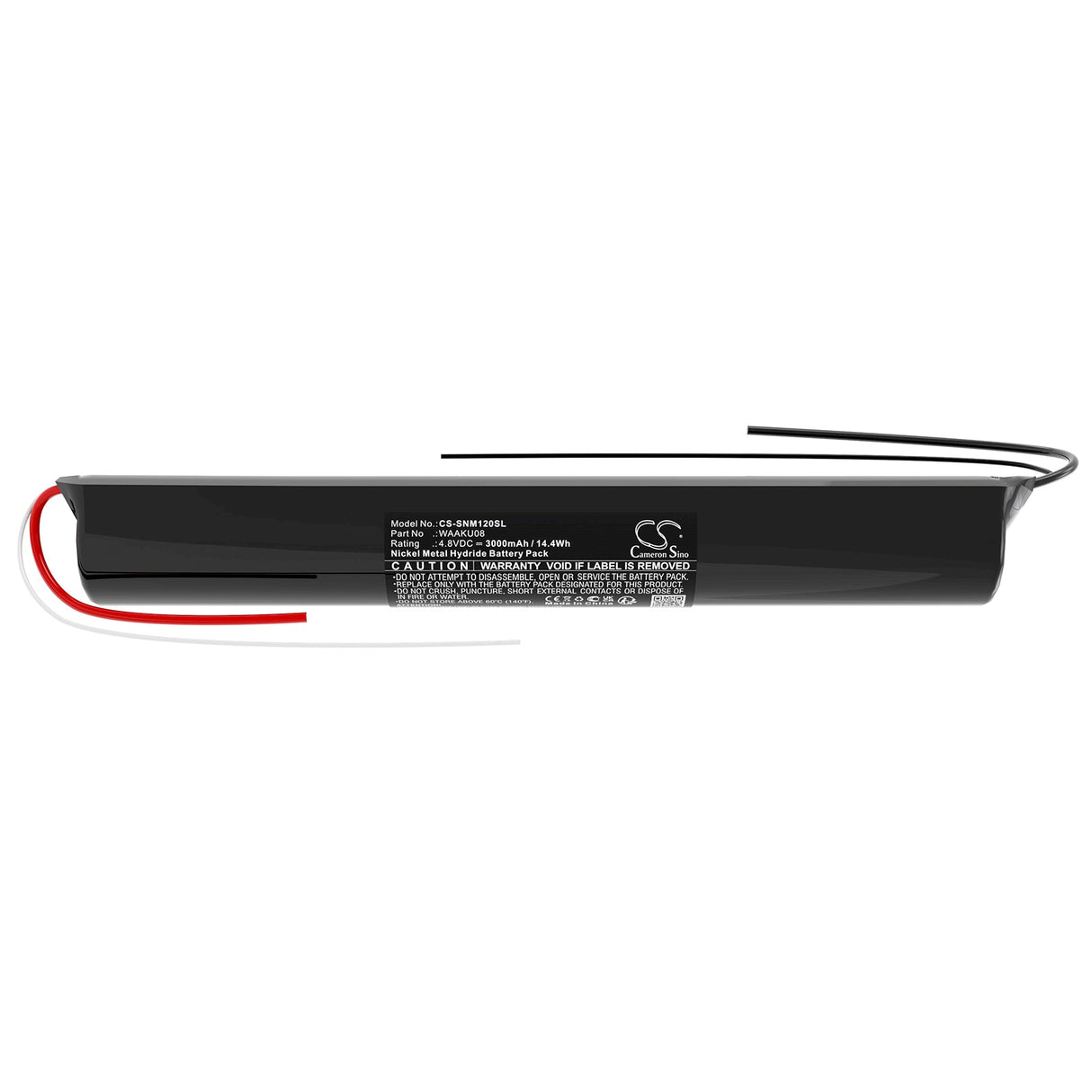 4.8V, Ni-MH, 3000mAh, Equipment, Survey, Test battery fits Sonel, Mru-120 Earth Resistance, Resistivity Meters, 14.4Wh Equipment, Survey, Test Cameron Sino Technology Limited