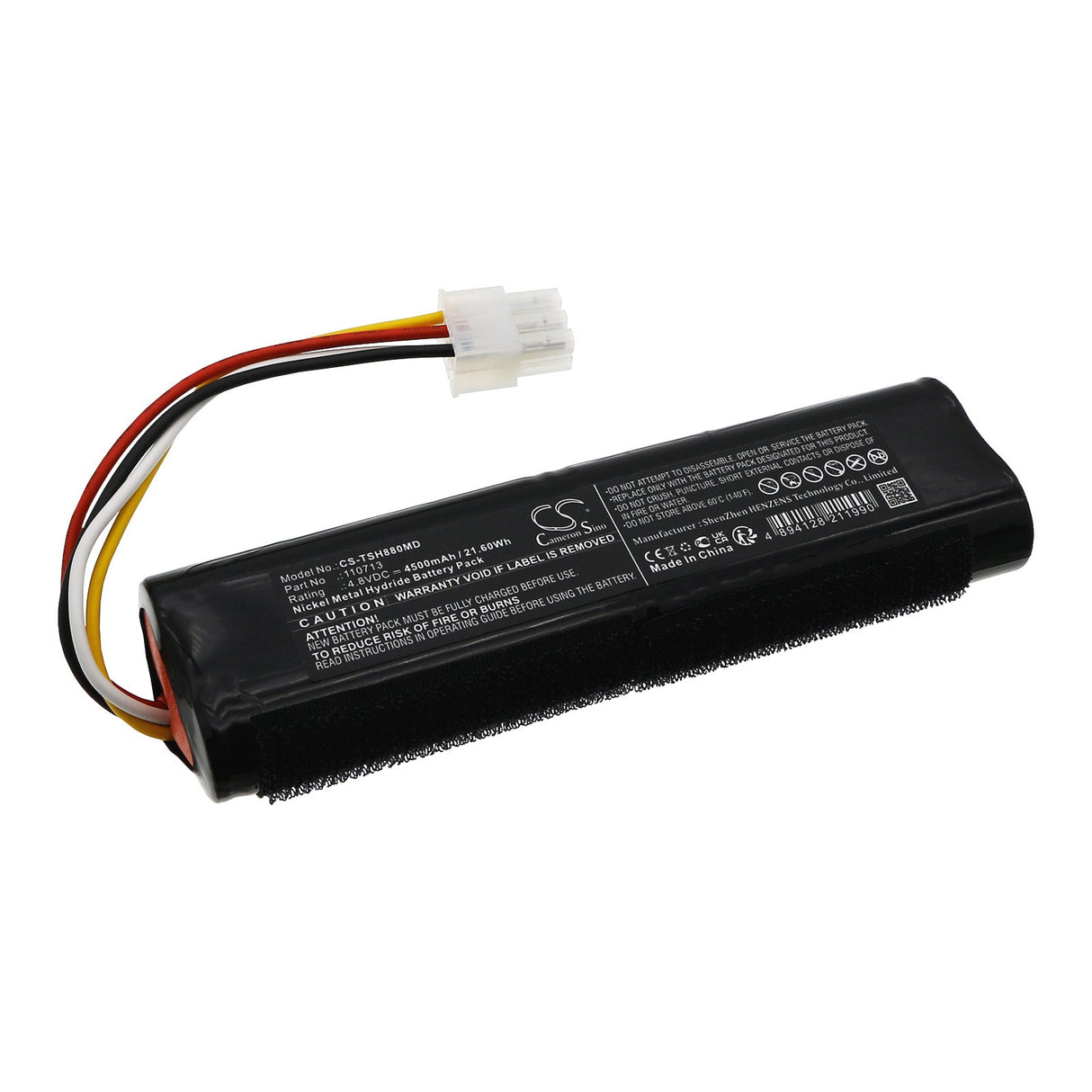 4.8V, Ni-MH, 4500mAh, Batterie médicale compatible avec Toshiba, Ultrason Ssh-880cv, Xario 100 Ultrasound, 21.60Wh Médical Cameron Sino Technology Limited (Médical)