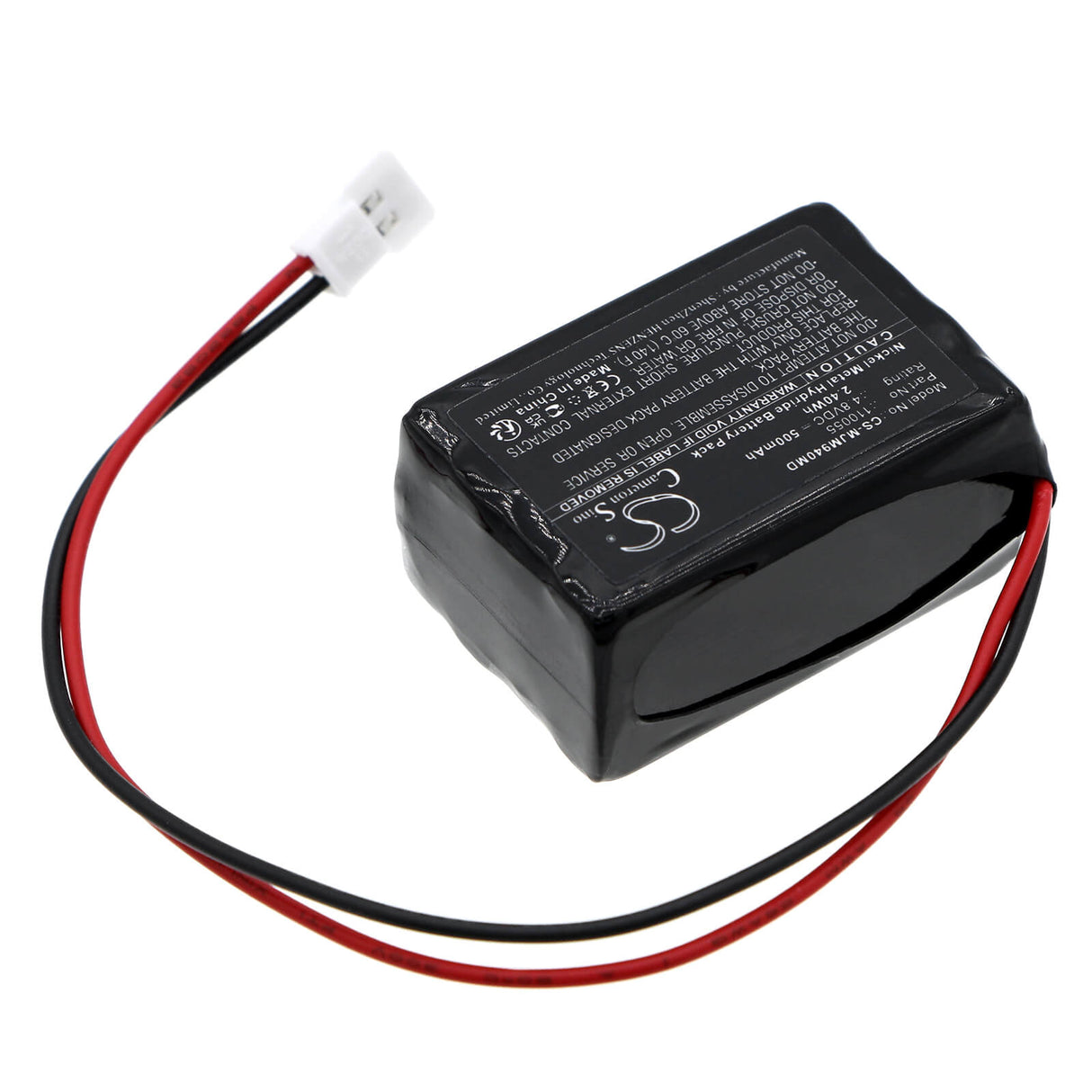 4.8V, Ni-MH, 500mAh, Batterie médicale compatible avec Minolta, 110055, Jaundice Meter 102, Jaundice Meter 9404, 2.40Wh Medical Cameron Sino Technology Limited (Médical)