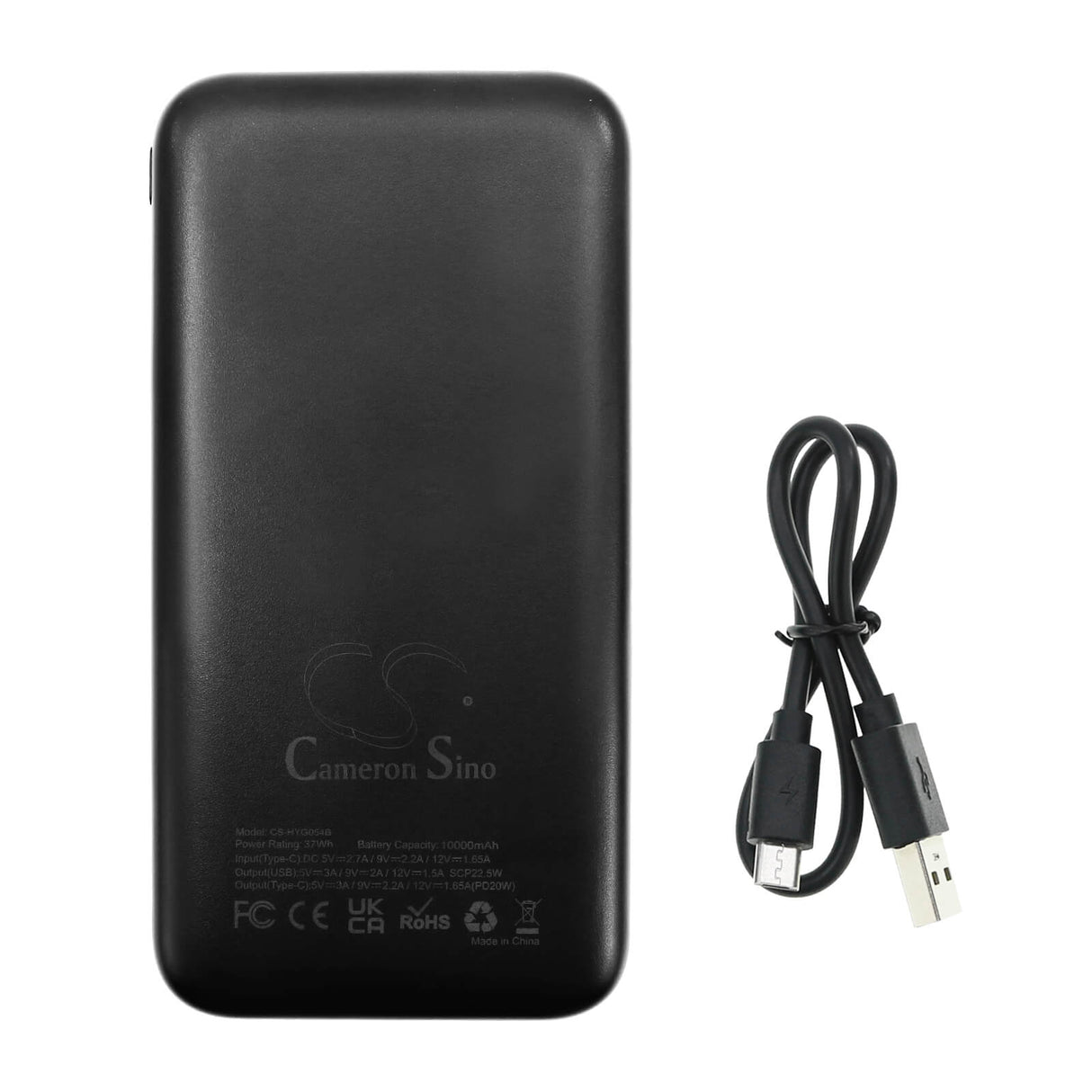 5.0v, Li-polymère, 10000mah, batterie compatible avec Cameron Sino Black Power Bank 10000mah, 50.00wh Power Bank Cameron Sino Technology Limited (Outils électriques)