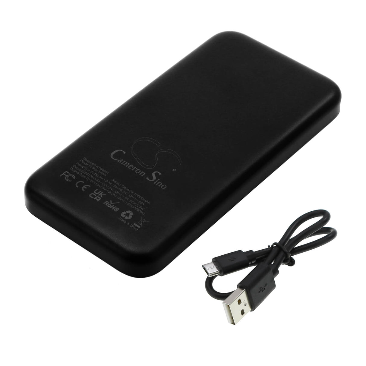 5.0v, Li-polymère, 10000mah, Power Bank Noir 10000mah, 50.00wh Power Bank Cameron Sino Technology Limited (Outils électriques)