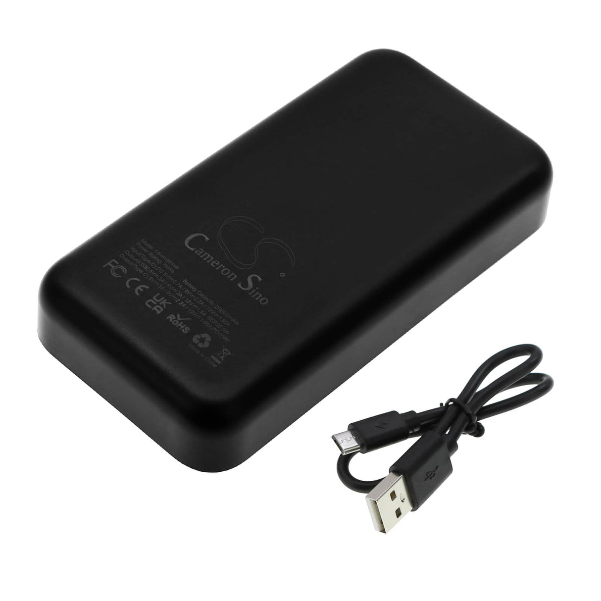 5.0v, Li-polymère, 20000mah, Batterie externe noire 20000mah, 100.00wh Batterie externe Cameron Sino Technology Limited (Outils électriques)