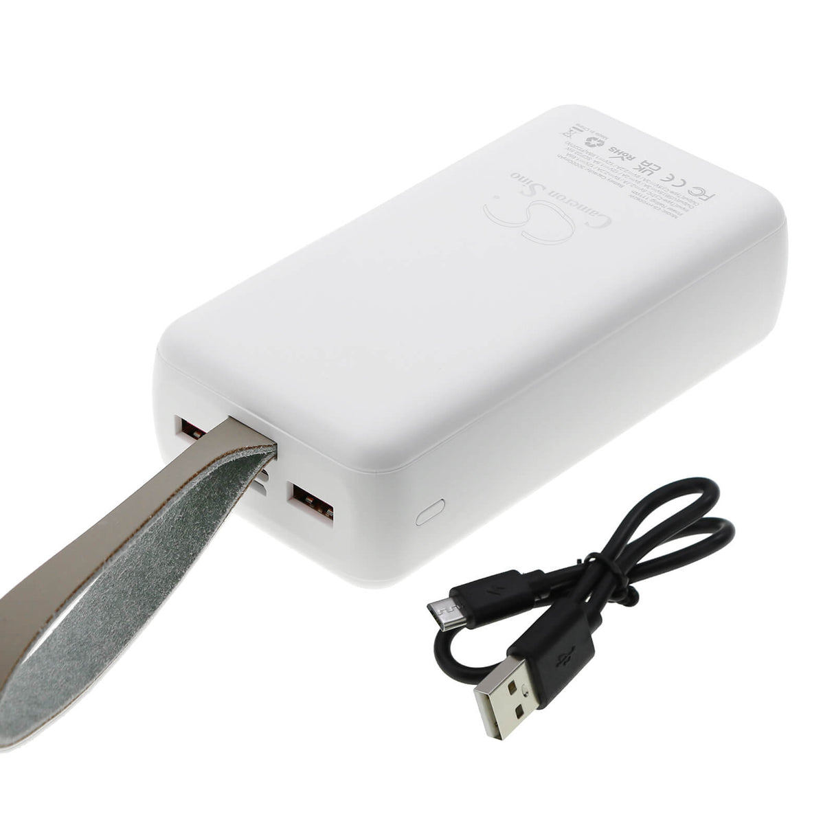 5.0v, Li-polymer, 30000mah, White Power Bank 30000mah, 150.00wh Power Bank Cameron Sino Technology Limited (Dangerous Goods)