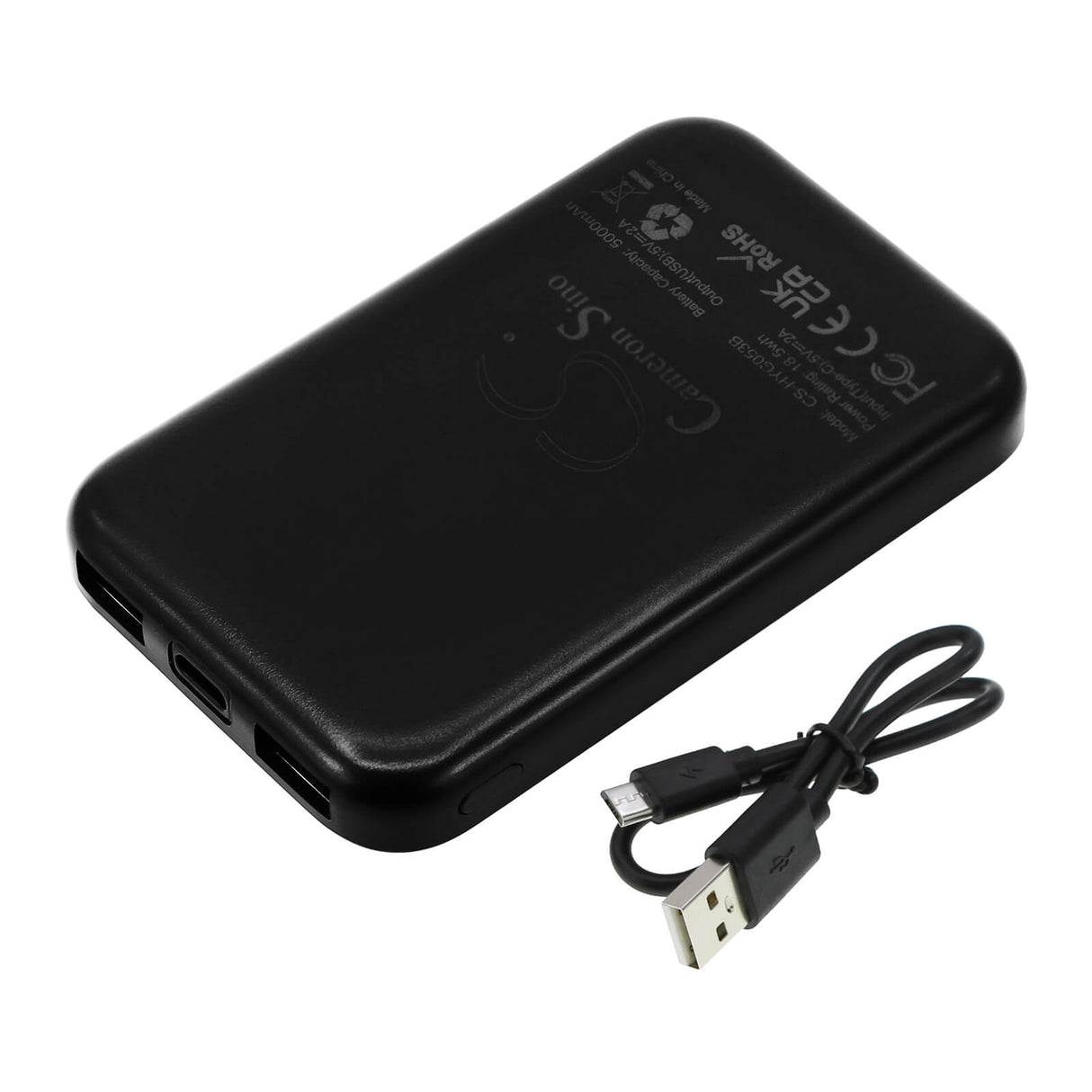 5,0v, Li-polymère, 5000mah, Batterie externe noire 5000mah, 25,00wh Batterie externe Cameron Sino Technology Limited (Outils électriques)