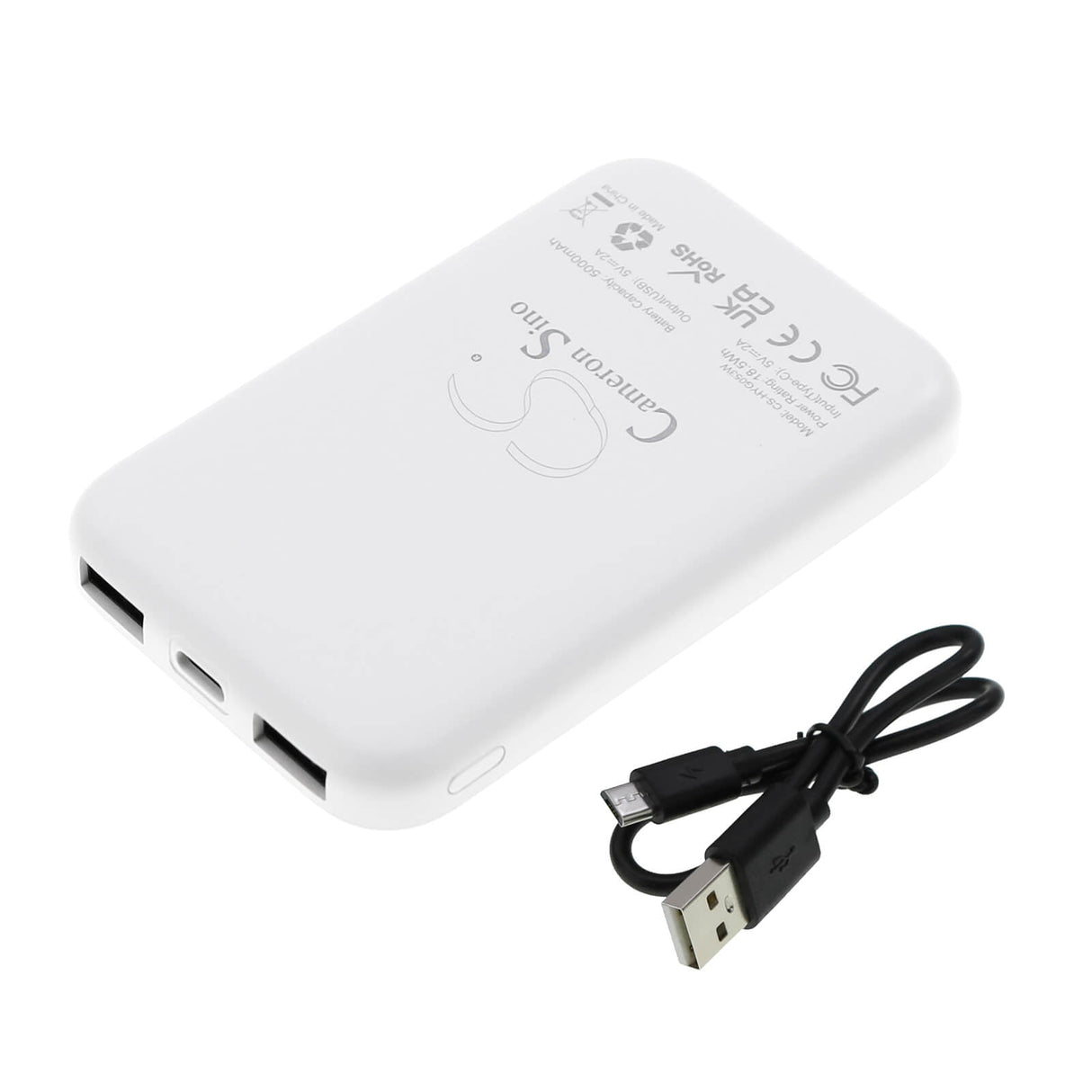 5.0v, Li-polymère, 5000mah, Batterie compatible avec Cameron Sino White Power Bank 5000mah, 25.00wh Power Bank Cameron Sino Technology Limited (Outils électriques)