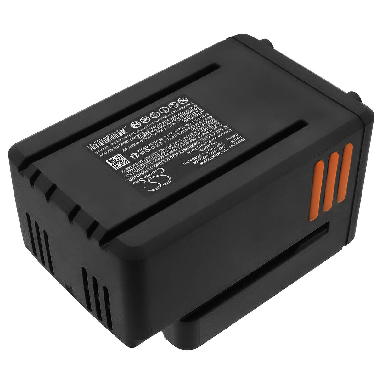 56.0V, Li-ion, 2500mAh, Lawn Mowers battery fits Worx, Wa3555, 56v 13" Cordless String Trimme, 56v 20" Cordless Lawn Mower, 140.00Wh Lawn Mowers Cameron Sino Technology Limited (Suspended)