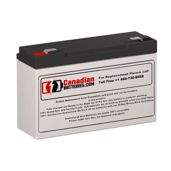 6 Volt 12 Amp Hour Sealed Lead Acid Battery Sealed Lead Acid BB Generic