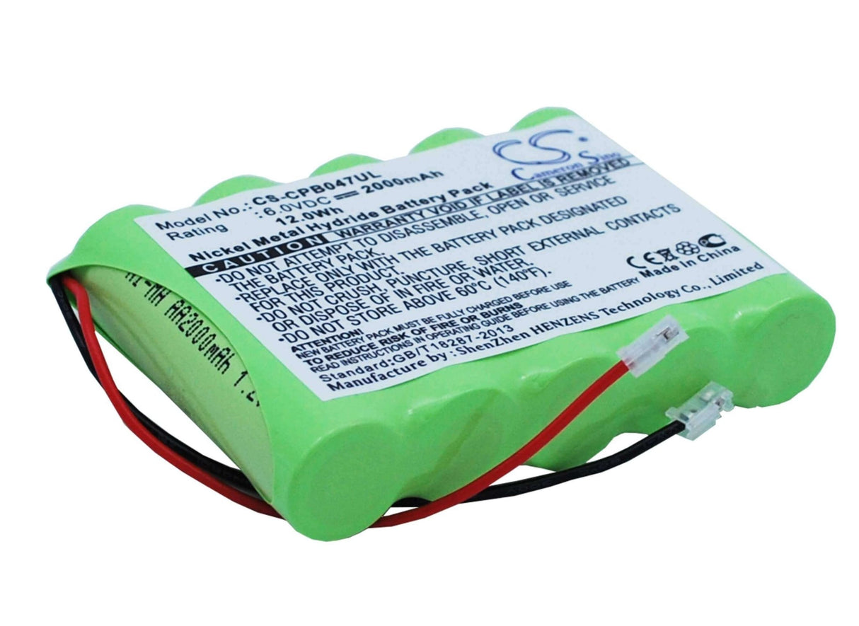 6.0V, Ni-MH, 2000mAh, Cordless Phone battery fits Universel, Aa X 5, 12Wh Cordless Phone Cameron Sino Technology Limited (Cordless Phone)