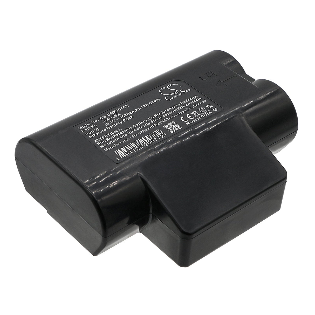 6.0V, Alkaline, 15000mAh, Alarm Battery Fits Daitem, Rld405f, Rld414x, 90.00Wh Alarm System Cameron Sino Technology Limited