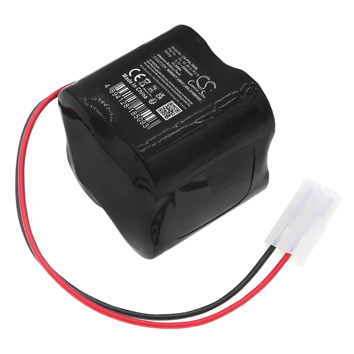 6.0V, Alcaline, 5500mAh, batterie de serrure de porte convient pour Panic Door, 815407029, Bp6, 33Wh serrure de porte Cameron Sino Technology Limited