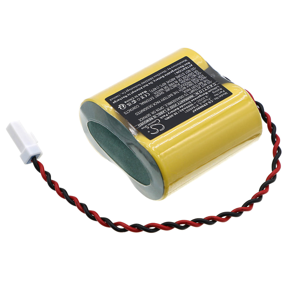 6.0v, Li-MnO2, 5000mah, Automatic Flusher Battery Fits Zurn P6900-gen, Z6912-gen, 30.00wh Automatic Flusher Cameron Sino Technology Limited