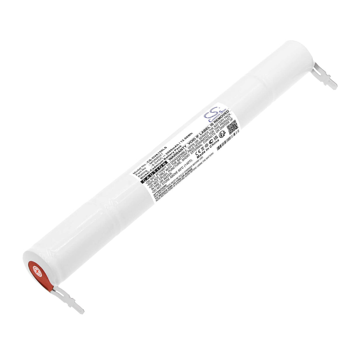 6.0V, Ni-CD, 2000mAh, batterie d'éclairage d'urgence compatible avec Beghelli, Mgn9021, 391848, 784157, 12.00Wh Éclairage d'urgence Cameron Sino Technology Limited