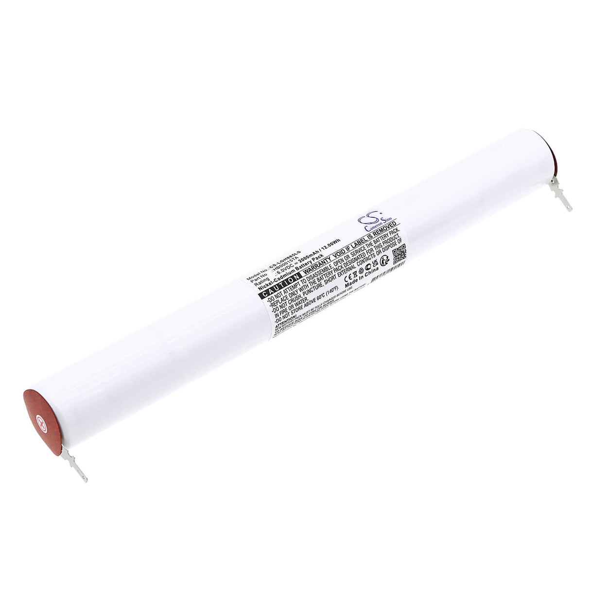 6.0V, Ni-CD, 2000mAh, batterie d'éclairage de secours compatible avec Legrand, 61885, 6600 03, 6600 04, 12.00Wh Éclairage de secours Cameron Sino Technology Limited