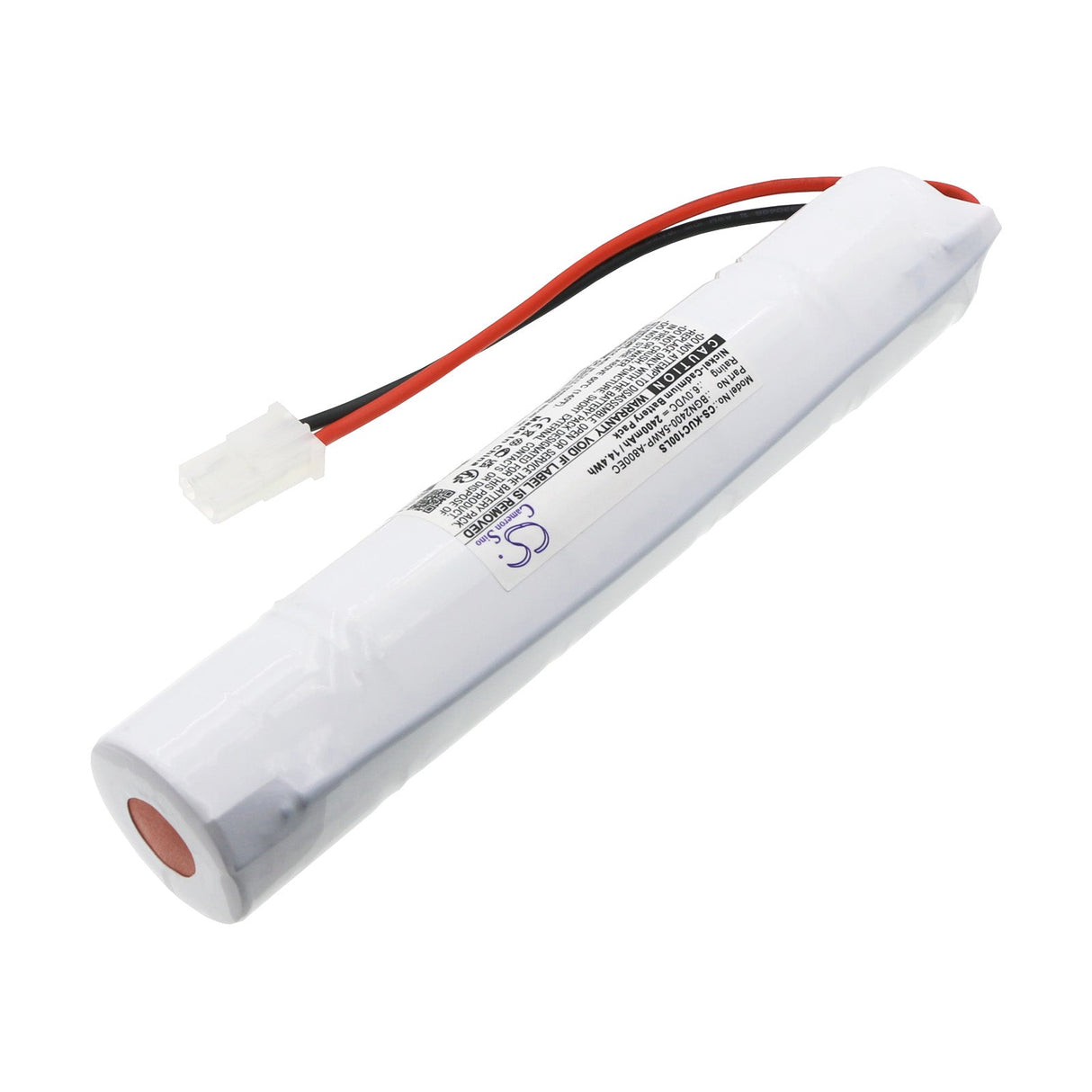 6.0V, Ni-CD, 2400mAh, Batterie d'éclairage d'urgence compatible avec Kaufel, Bgn2400-5awp-a800ec, C1, 14.4Wh Éclairage d'urgence Cameron Sino Technology Limited