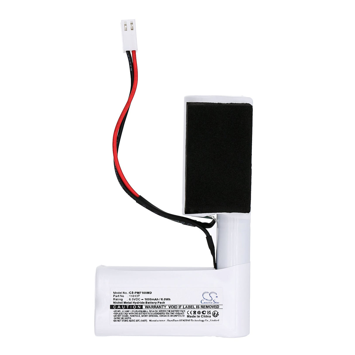 6.0V, Ni-MH, 1000mAh, Medical battery fits Pfrimmer, Nutricia Micromax Flocare 100, Nutricia Micromax Flocare 100i, 6.0Wh Medical Cameron Sino Technology Limited (Medical)
