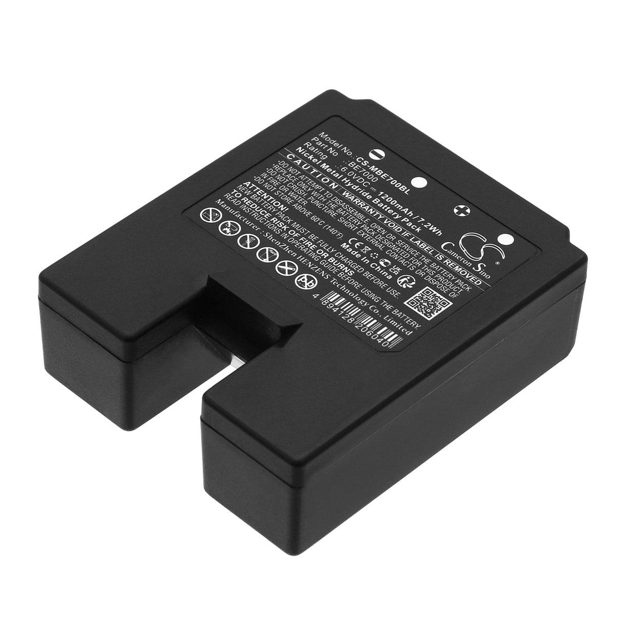 6.0V, Ni-MH, 1200mAh Crane Remote Control Battery fits Imet, Micron, 7.2Wh Crane Remote Control Cameron Sino Technology Limited