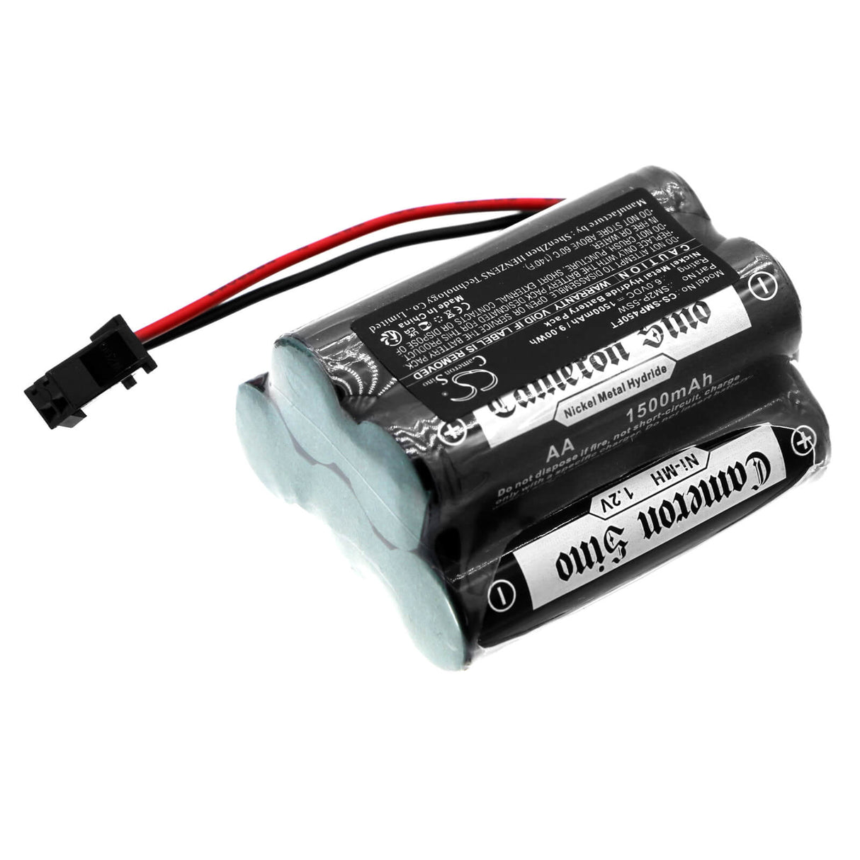 6.0V, Ni-MH, 1500mAh, Solar Battery battery fits Sunforce, Sm2p-5sw, 45 Motion Lights, 60 Motion Lights, 9Wh Solar Battery Cameron Sino Technology Limited